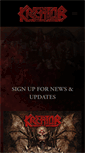 Mobile Screenshot of kreator-terrorzone.de